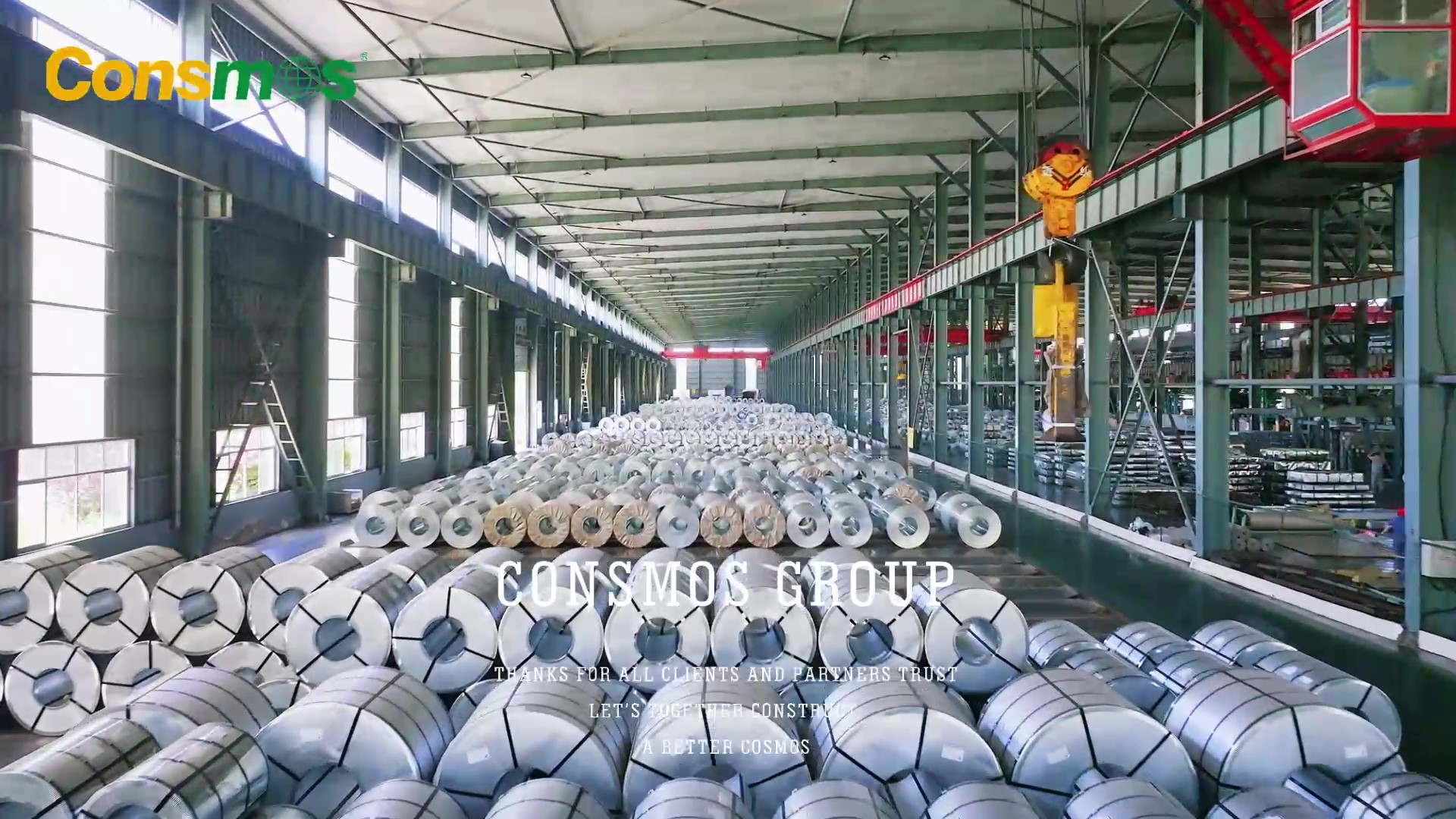 Focus on Production Capacity and Delivery: On-Site Shooting of Consmos GL  Factory