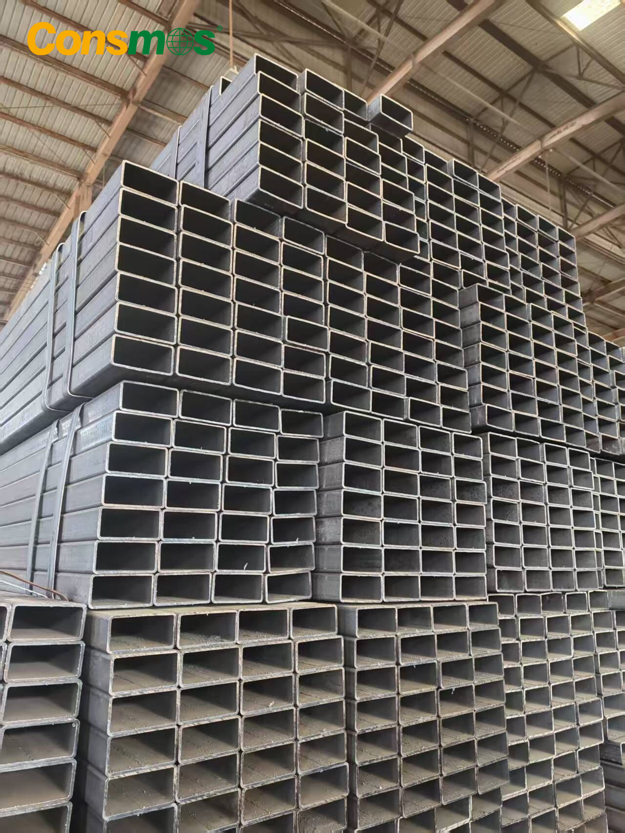 Consmos Metal: More Galvanized & Black Steel Pipes Available